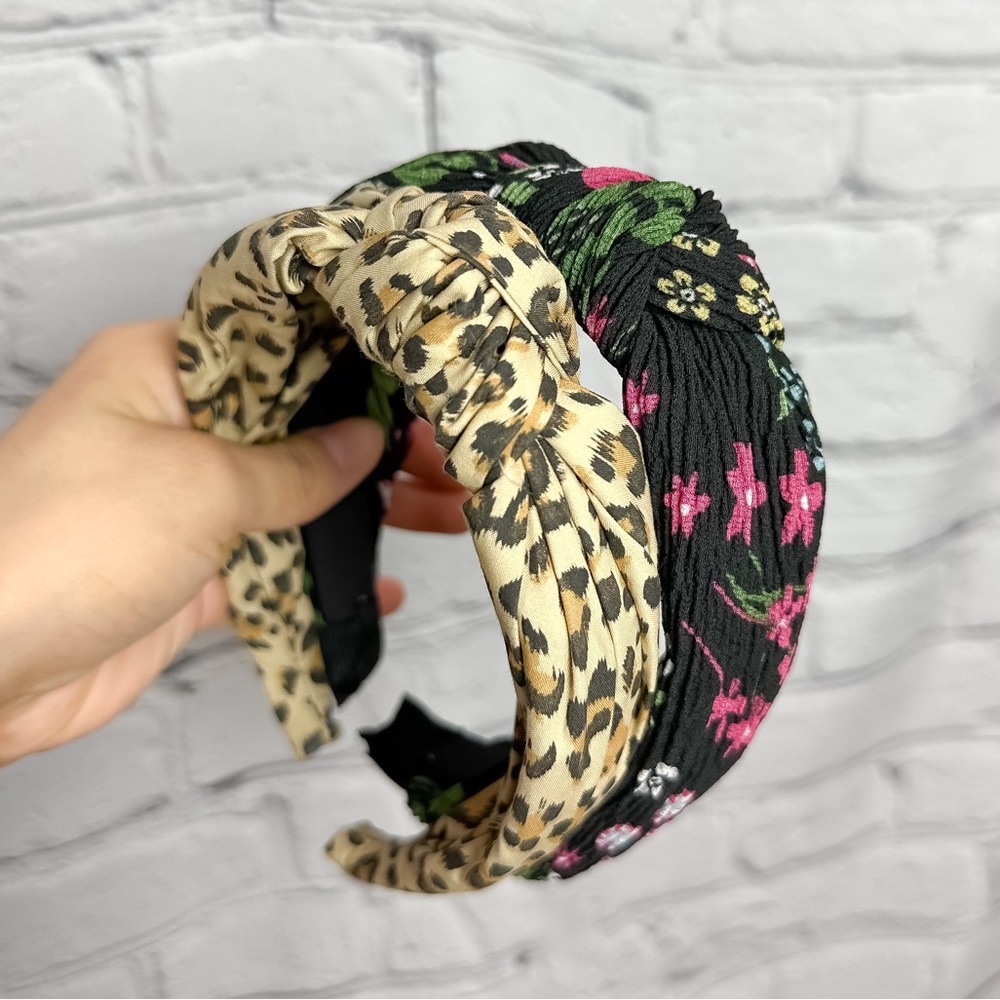 2 Printed Headbands